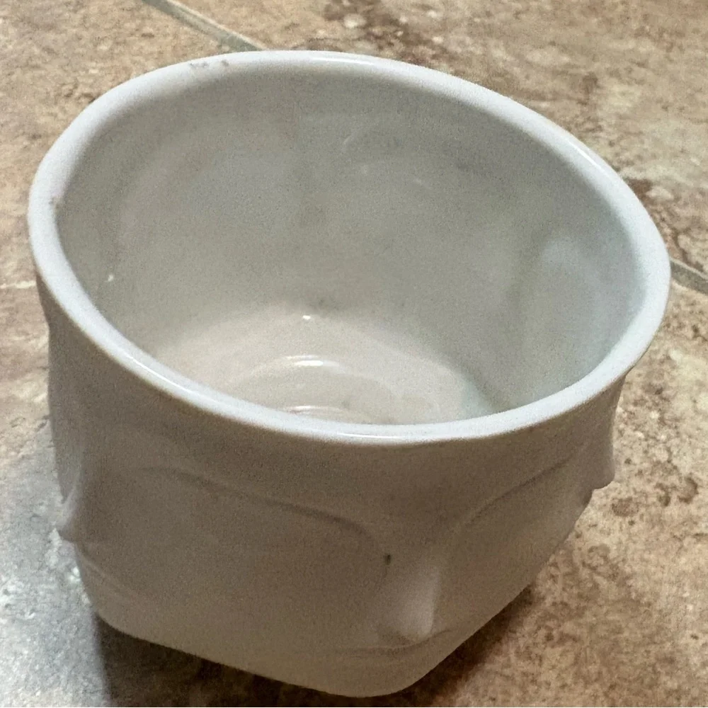 Jonathan Adler Cream Ceramic Muse Large Ceramin Holder - Picture 3 of 4